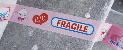 BABY LAMB Box Tape | Wrapping Packing Tape | Deco Tape | Adhesive Tape | Patterned Tape | Packaging Tape