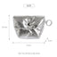 momossi Marshmallow Card Wallet [Silver]