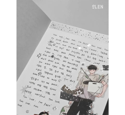 GLEN a Piece of a Star Kiss Cut Tape ver.2