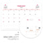 2026 PRISM Work Plan Desk Calendar (OCT.2025-DEC.2026) | Dated + Undated Planner