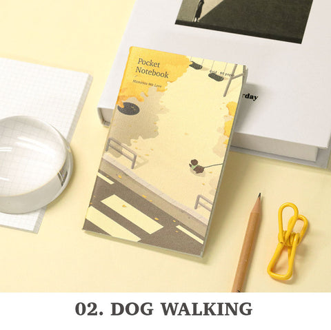 Pocket Notebook v.3 _ Grid [4types] | Squared Notebook