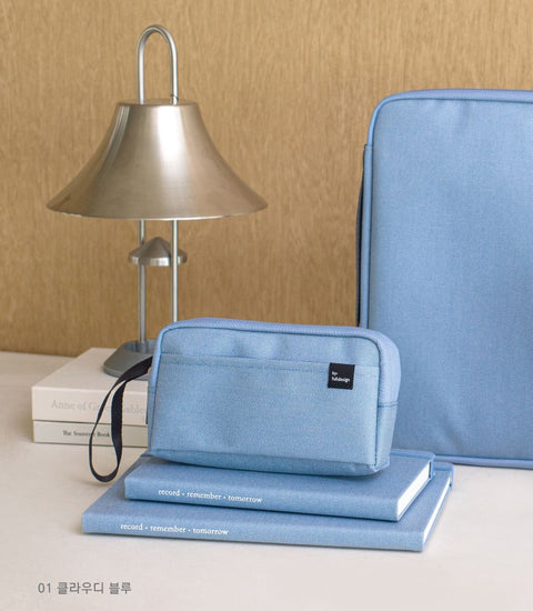 Multi Pocket Long Pouch v.2 [6colors] | Pen Pouch | Daily Pouch | Makeup Pouch