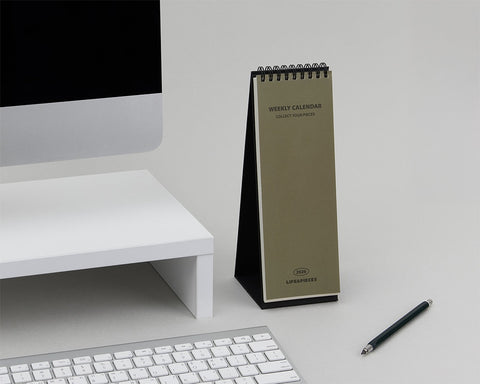 2026 Life&Pieces Memo Weekly Calendar vertical [3colors]