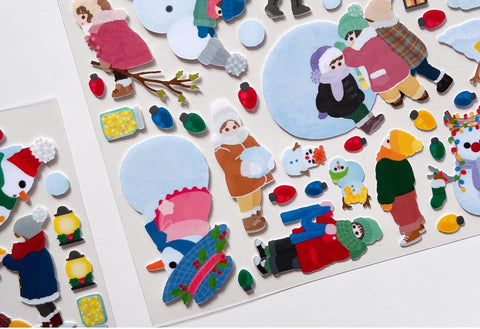 Making a Snowman Seal Sticker | Deco Sticker
