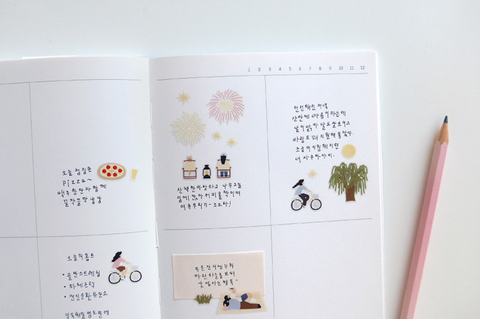 Planner Stickers [1193 midnight picnic]