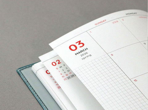 2026 The Planner M Weekly Planner [4colors]