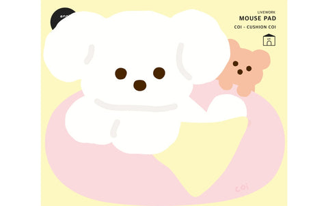 Coi Mouse Pad [Cushion Coi] | Puppy