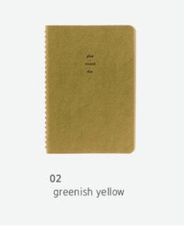 Notable Memory Daily Planner [greenish yellow] | Daily Manager | Undated Planner