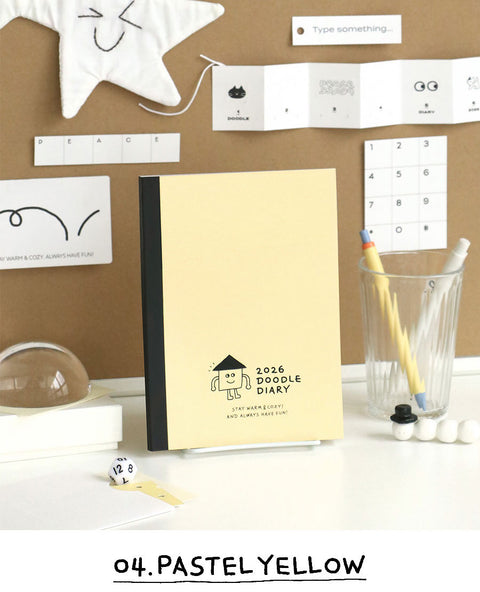 2026 Doodle Weekly Planner [4types]