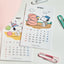 2026 Peanuts Snoopy Sticker Calendar