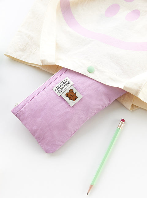 momossi All Smile Pencil Pouch [4colors] | Pen Case
