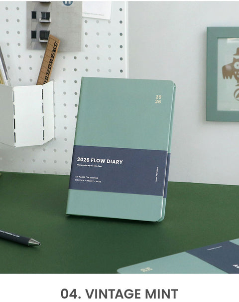 2026 Flow Weekly Diary [6colors] | Weekly Planner