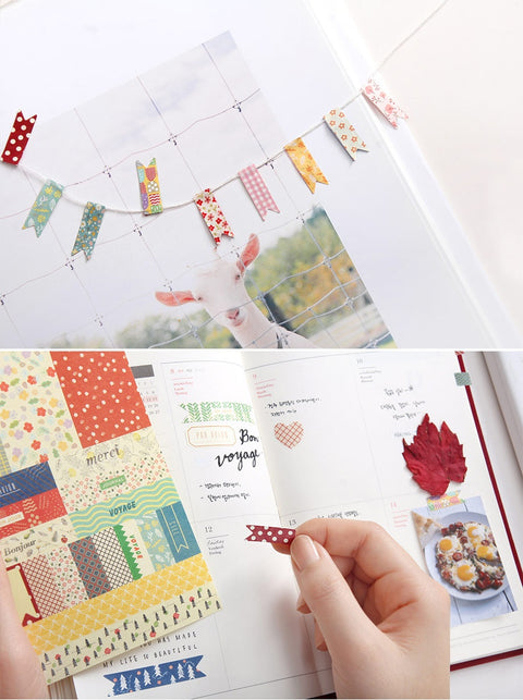 Petit Deco Stickers Pack VER.3 | 8sheets | Planner Diary Sticker