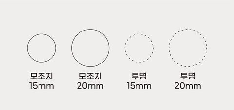 This & That Round Sticker Pack [4types] | 24sheets