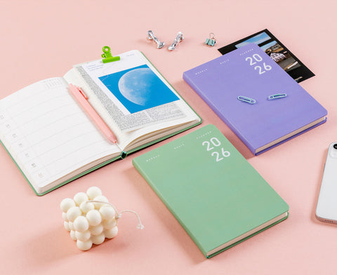 2026 Basic Weekly Planner [8colors]