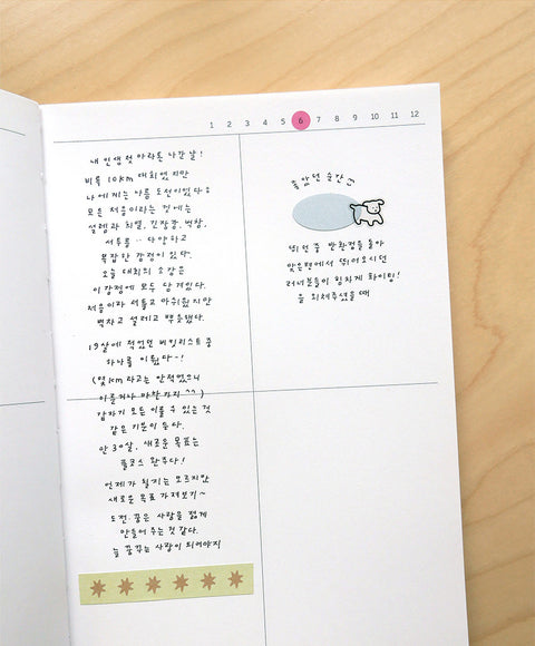 Planner Stickers [1684 plain.80] | Label