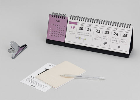 2026 Life&Pieces Memo Weekly Calendar Horizontal