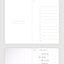 Docu Moment Monthly Planner [2types] | Monthly Diary