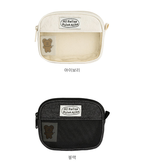 momossi Mesh Card Wallet [2colors] | Card Pouch