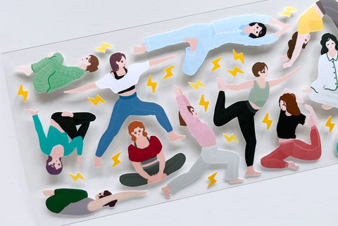 Gesture_ Yoga Seal Sticker [2types]