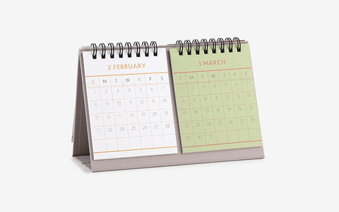 2026 Dual Desk Calendar