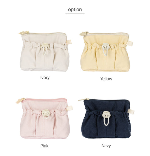 Coi String Pocket Pouch [4colors] | Daily Pouch