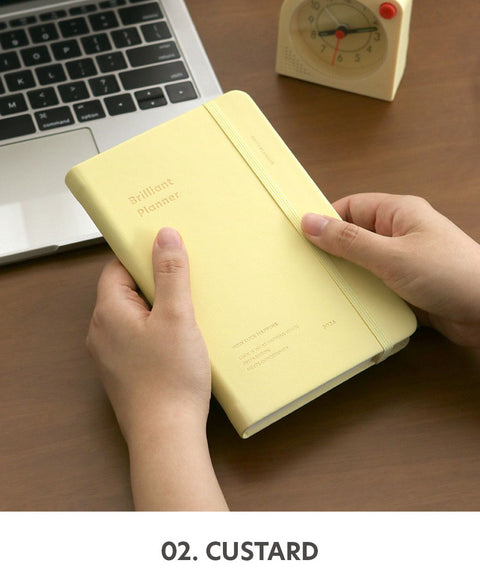 2026 Brilliant Daily Planner [7colors] | Daily Diary