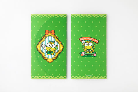 Sanrio KEROKEROKEROPPI Paper File & Sticker Pack