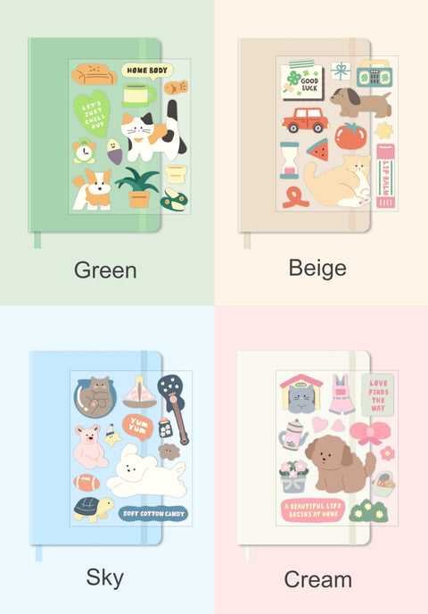 2025 My Color, My Day Weekly Planner B6 [4colors] | Weekly Diary
