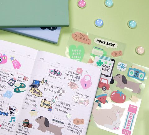 2025 My Color, My Day Weekly Planner B6 [4colors] | Weekly Diary