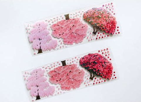 Big Flowering Tree Seal Sticker | Deco Sticker