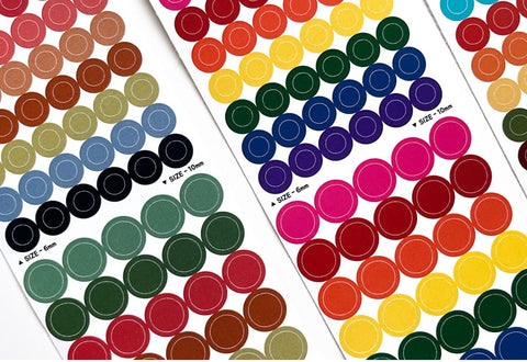 Circle Seal Sticker | Deco Sticker