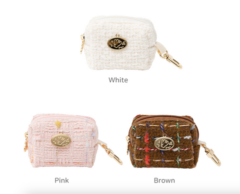 Piyo Tweed Earphone Pouch [3colors] | AirPods Case
