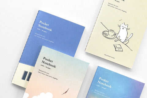 Pocket Notebook v.2 _ Line [4types]