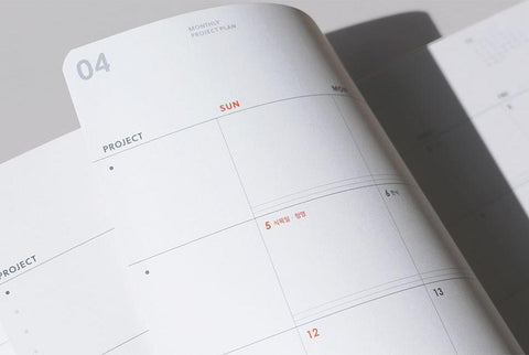 2026 A Piece of Project Weekly Planner [6colors]