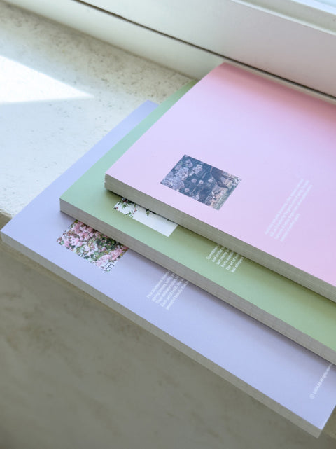 Scrap the Moment Notebook v.Spring Edition [9types] | Grid Line Blank