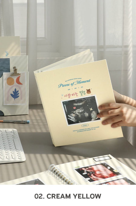 Piece of Moment Self-Adhesive Photo Album [6colors] | Sticky Photo Album
