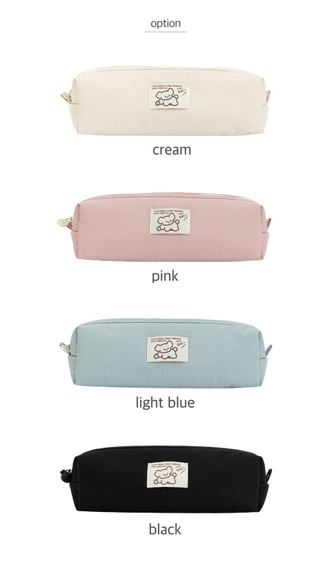 Coi Twill Big Pencil Pouch [4colors]