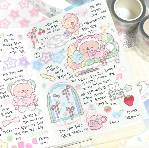 MOII TTOI Kiss Cut Tape [5types] | Kiss Cut Deco Sticker
