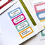 Index Label Sticker ver.4 | 12sheets