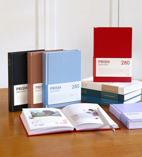 PRISM 280 Grid Notebook B6 [8colors]