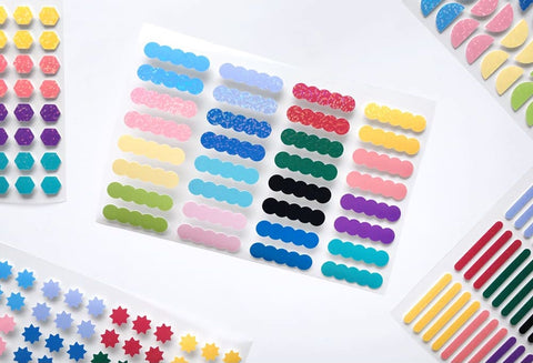 Shapes Seal Stickers [8types]