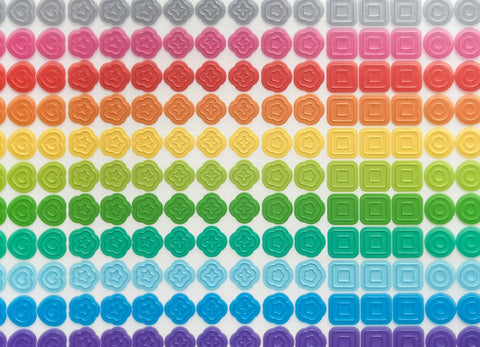 Donut Shaped Transparent Seal Sticker | Deco Sticker