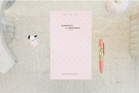 Sequence to Sequence Time Weekly Planner (6months) [5types]
