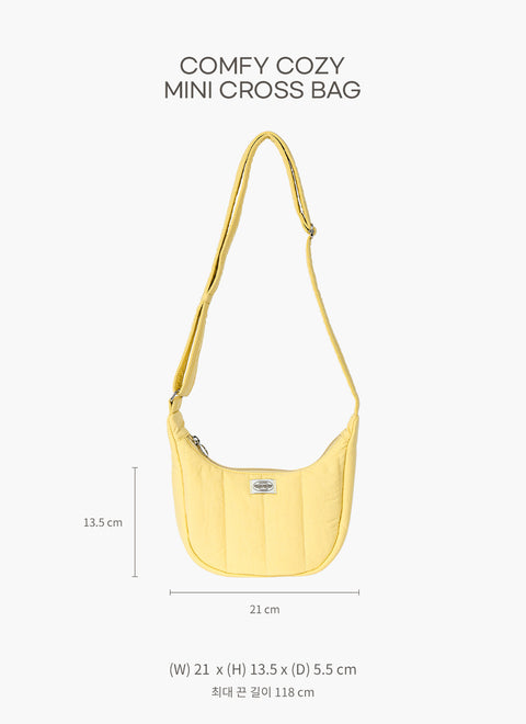 Comfy Cozy Mini Cross Bag [5colors]