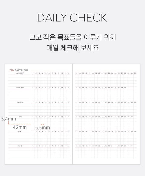 2026 PRISM B6 Weekly Diary [12colors] | Weekly Planner