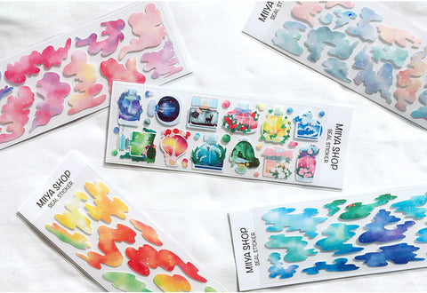 Perfume Seal Sticker [5types] | Planner Deco Sticker