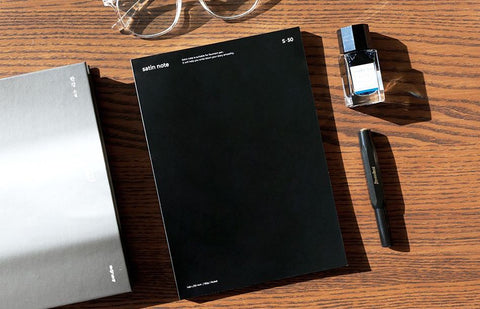 A5 Satin Line & Grid Notebook S50 [3colors]