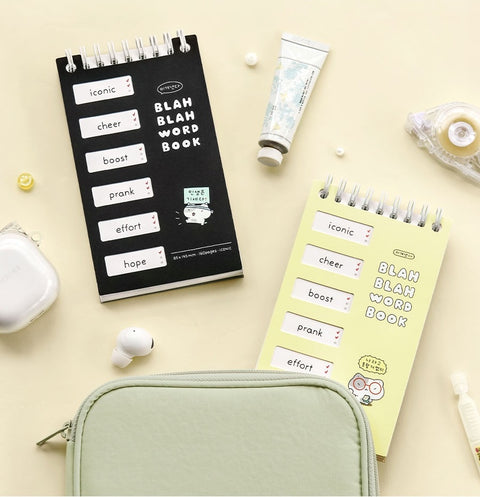 ICONIC Blah Blah Word Notebook [4colors] | Word Book | Vocabulary