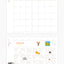 2026 Rainbow Weekly Diary L [4colors] | Weekly Planner